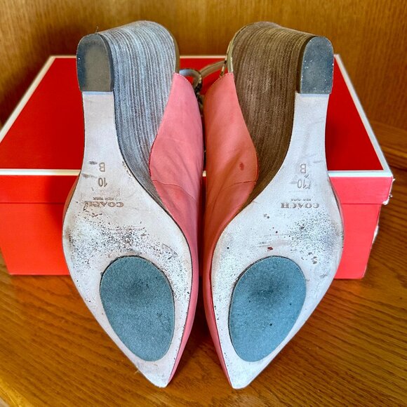 Coach Ollie Buff Leather Shoes  - Size 10M - Picture 5 of 5